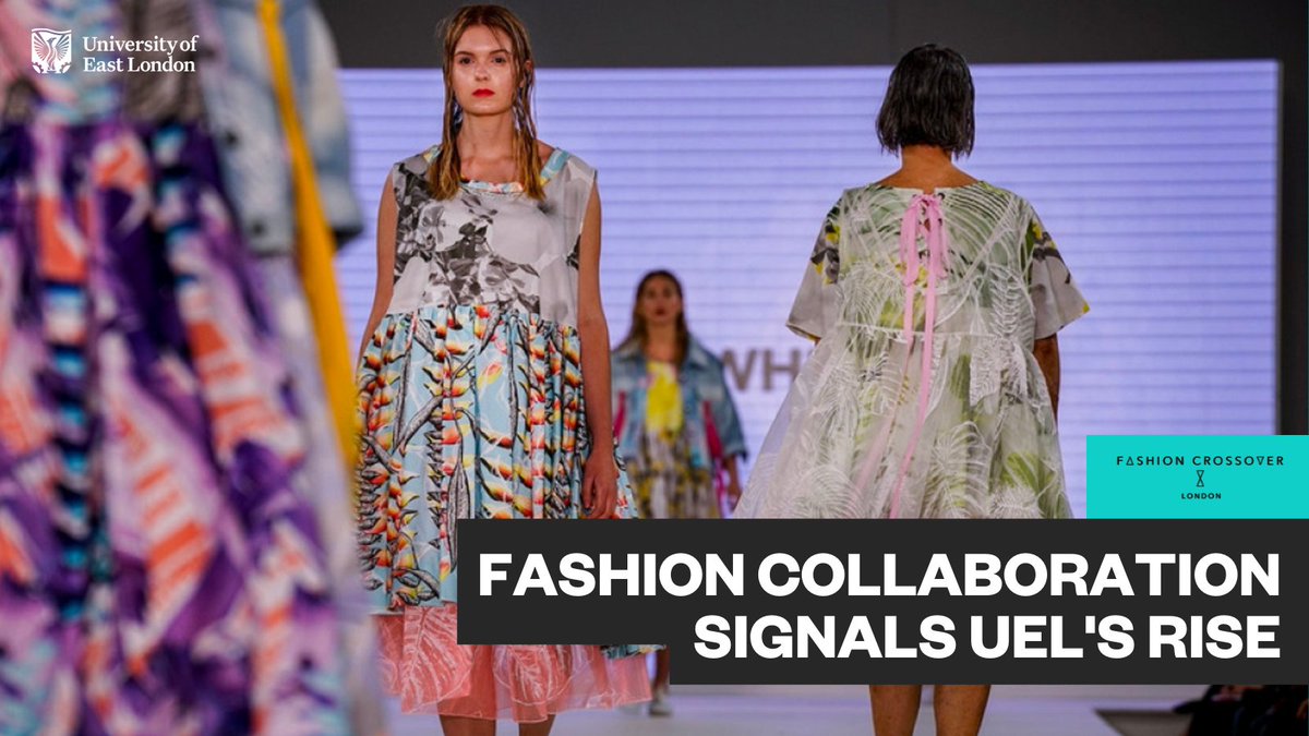 UEL_News's tweet photo. We are delighted to announce our exciting new collaboration with @FashionCroLDN, which will give our students a unique experience working with a major brand.

Find out more: https://t.co/2HZoWBVAyx

@ArtsCreativeUEL #UniofEastLondon #FashionCrossoverLondon #Fashion https://t.co/iwRDElL5Y7