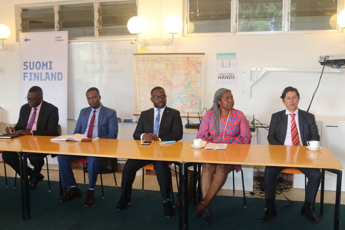 AGSZambia's tweet image. The first session is on!
An informative discussion on &quot;How to do Business with Zambia&quot;. Interesting insights from @PromoteZambia, @EuZambia, @pacrazambia, Peaberry Coffee Rosters, Kitwe Chamber of Commerce and @AGSZambia HRBA Expert, Lungowe Matakala.

#FinnBizWeek2022