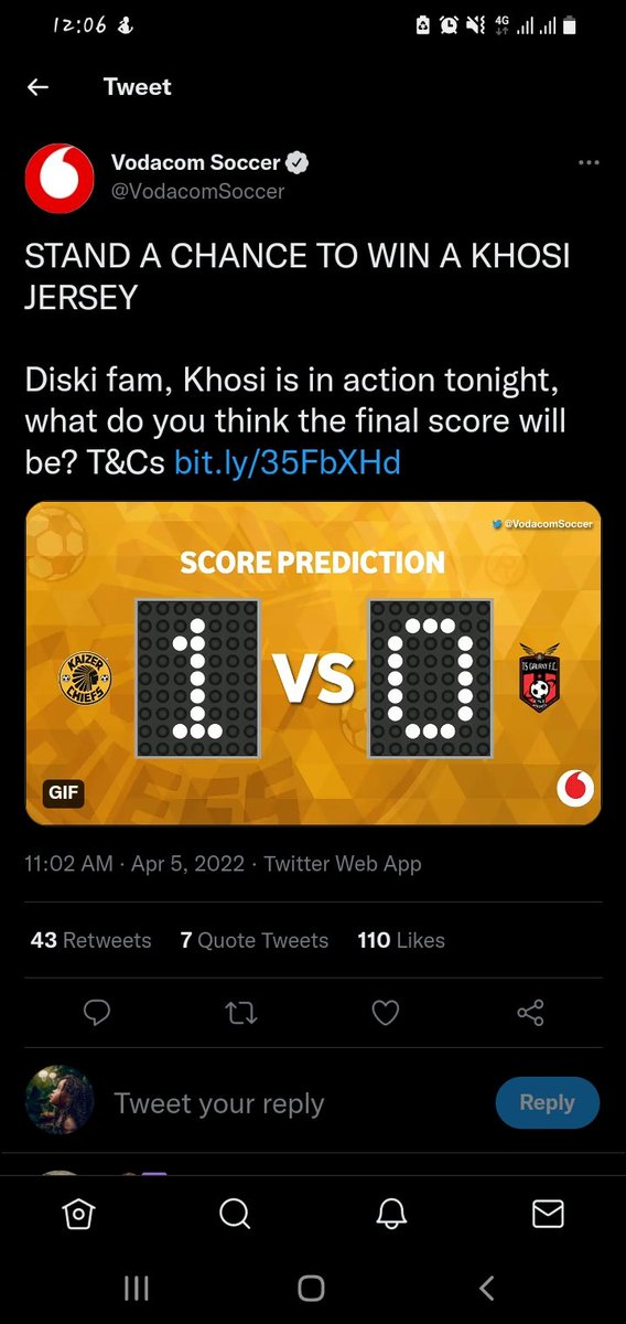 MatthewsMpheko's tweet image. #Predictscore