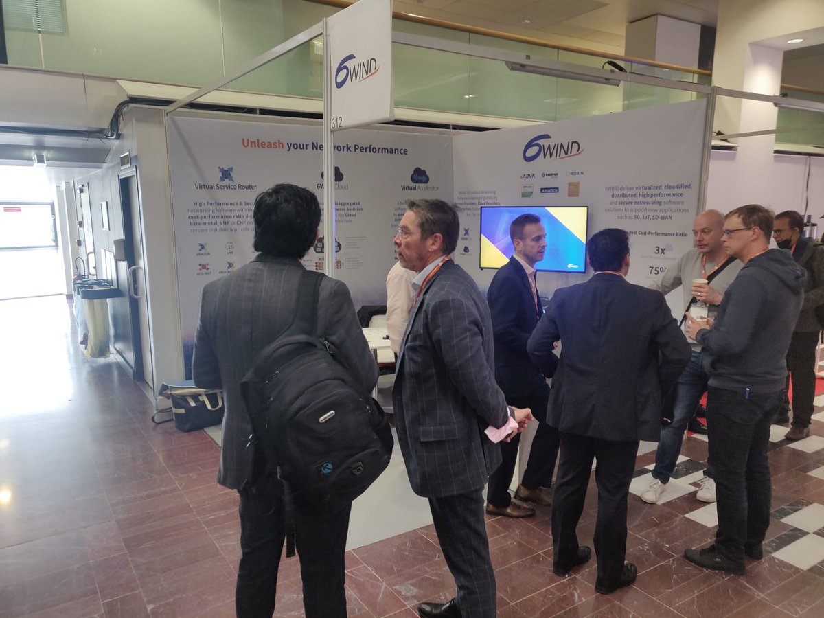 6WINDsoftware's tweet photo. Come meet us at #MPLSWC22, we are waiting for you at booth #312! Register for free with this code: VIS17SS21
Click here to register: https://t.co/SP3oGZ2niv

@UppersideC #NetworkPerformance #6WIND https://t.co/g2hw3lgfyt