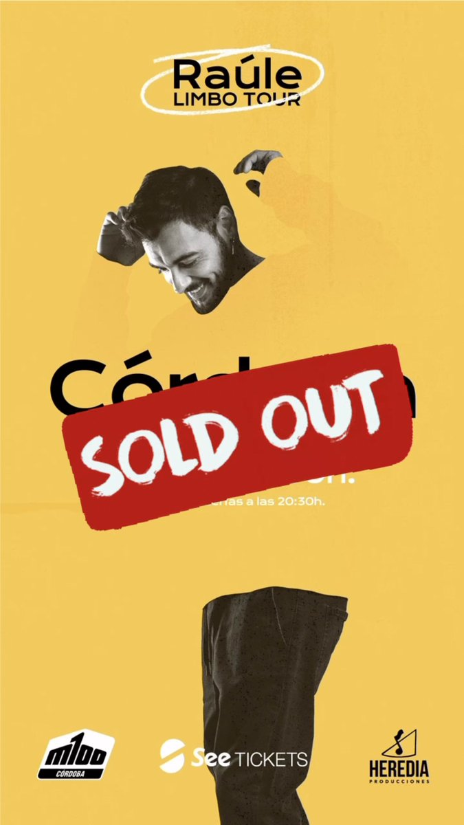 moralejja's tweet photo. Vendo 2 entradas para @raule_oficial en Córdoba el 30 de abril. Precio de venta. RT please!! 🙃🙃🙃🙃🙃🙃
#ColegaAntibalas https://t.co/hvDWLxQ9VK