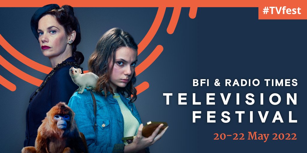 RadioTimes's tweet photo. The @BFI &amp; Radio Times #TVFest returns to London's Southbank 20 - 22 May 📺📣

We are thrilled to announce the first raft of exciting events, screenings &amp; panels, with TV's biggest stars &amp; hottest shows from #HisDarkMaterials to #ItsASin. 

Find out more: https://t.co/Zeb9nzfm3C https://t.co/vdihL42Jwn