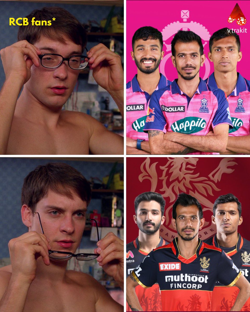 Vtrakit's tweet photo. It’s going to be a strange night RCB fans to see this trio representing Rajasthan Royals instead of RCB tonight! Do you miss them RCB fans?
#vtrakit #vtrakitapp #vtrakitcricket #cricketer #cricketlife #lovecricket #IPL #IPL2022 #RCBvRR #RRvRCB #YuziChahal #RCB #Cricket https://t.co/vZEjkjJu78
