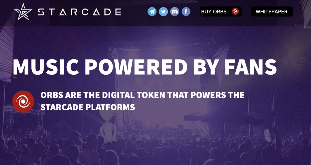 TheShankClub's tweet image. Screenshot of the new Starcade website #music #dance #starcade #orbs