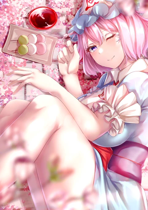 花見で一杯
#東方Project 
