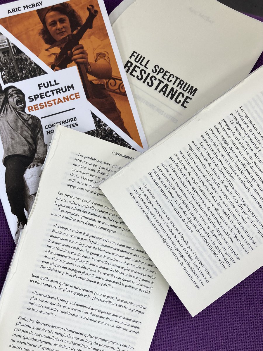 SolidairesJS's tweet image. « Résiste prouves que tu existes »💥

Arpentage de Full Spectrum Résistance, de Aric McBay
Pour se former collectivement et construire nos luttes et prochaines victoires 

Hasta la Victoria Siempre ✊
#js2022 #solidairesjs #1ministerejspour2022