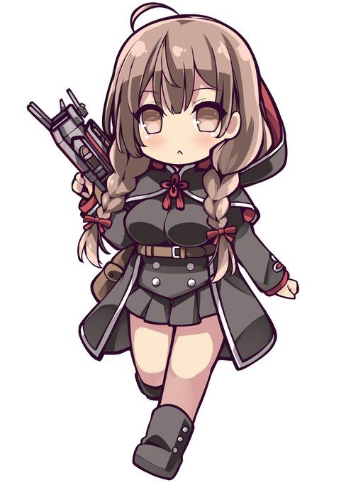 今とは少し画風が違うのですが以前描いたこの神州丸もグッズにしたい…需要あるでありますか? 