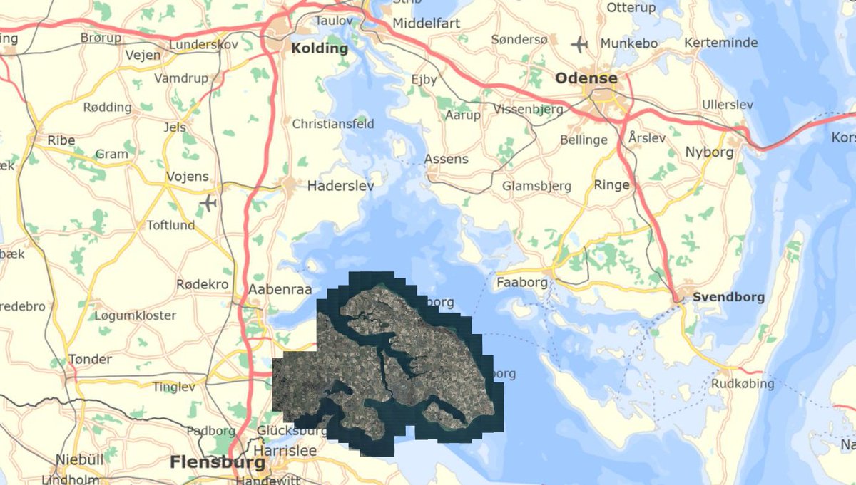 SDFI_RS's tweet image. GeoDK update: Vi har været kvikke med årets quickorto og har dags dato lagt den første blok op. Sønderborg og Als er først, men der er flere på vej. Og som en bonus er de lavet på lvl 3 ppc’er #GeoDK #friedata #Orto