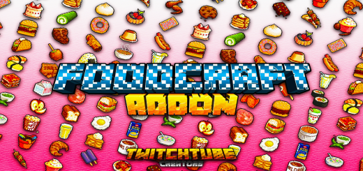 FoodCraft Add-on v6 [UPDATE 1.18.+] - mcpedl.com/foodcraft-add-… - By @TwitchTube_SC