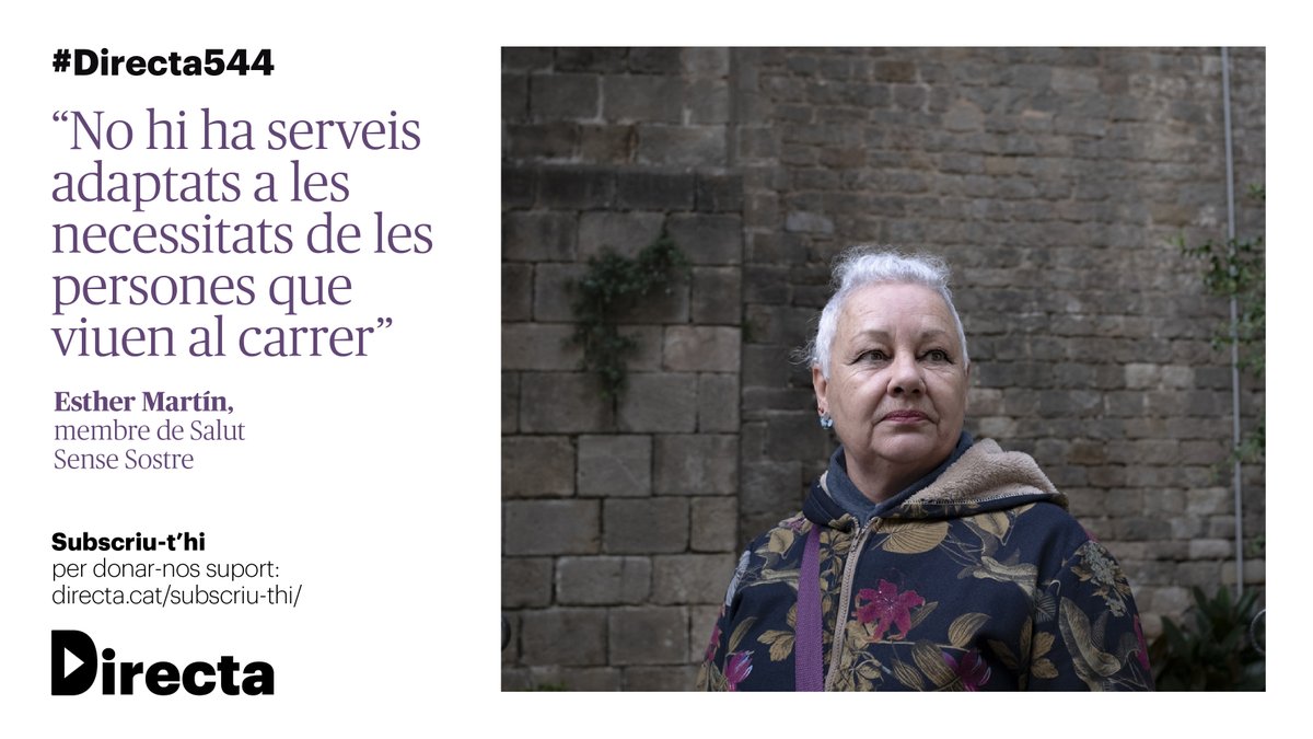 La_Directa's tweet photo. @LexRietman @Lafede_cat @sindicatomanter @AfricayeOrg @SOSRacis @TanquemElsCIE @CIEsNO @MigraStudium @MigrESSBcna @stopmaremortum @EspacioInmigran #INDIRECTA | Ester Martín va organitzar, juntament amb altres especialistes del sector sanitari, l’Hospital de carrer, on atenen persones que viuen al ras i amb dificultats d'accés al sistema sanitari
✍️ @cantero_mariana
📸 @siraesca
▶️ https://t.co/dKv0cl2BC9
#Directa544 https://t.co/9fDZwfemdt