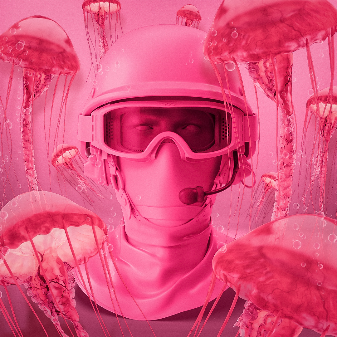 Aaron_Surreal's tweet photo. Jelly good! New addition of deadly and playful mercenaries. [13/100] #NFT #NFTart #NFTdrop #NFTcollectibles https://t.co/omv1tszef1
