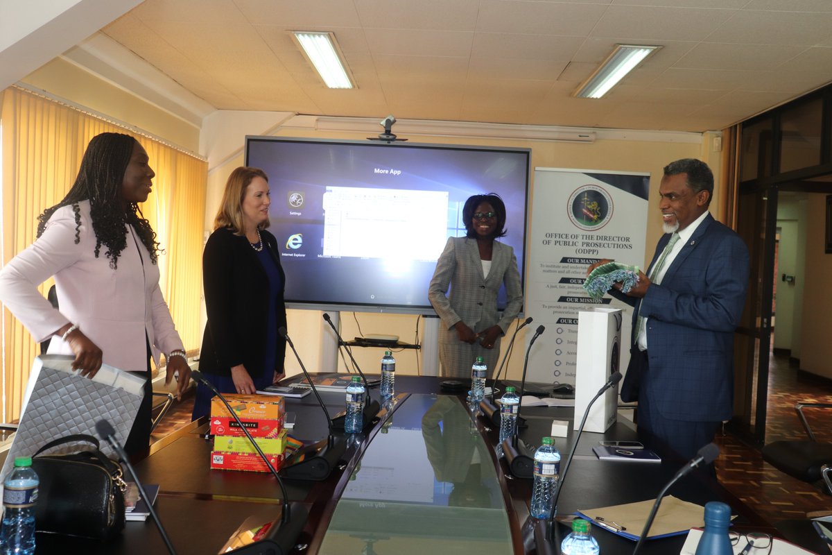 ODPP_KE's tweet photo. The two DPPs discussed areas of common interest and best practices in prosecution. https://t.co/PdnaPVcHmw
