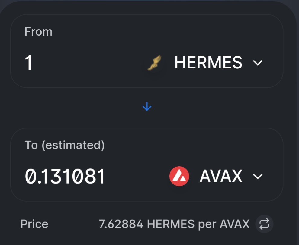 Moga_Fi's tweet image. #PolarisFinance で 1 $AVAX にペグされたトークンを追加して欲しいな。Polarisの運営が優れているといった $HERMES のペグはまったく機能してないんだよな