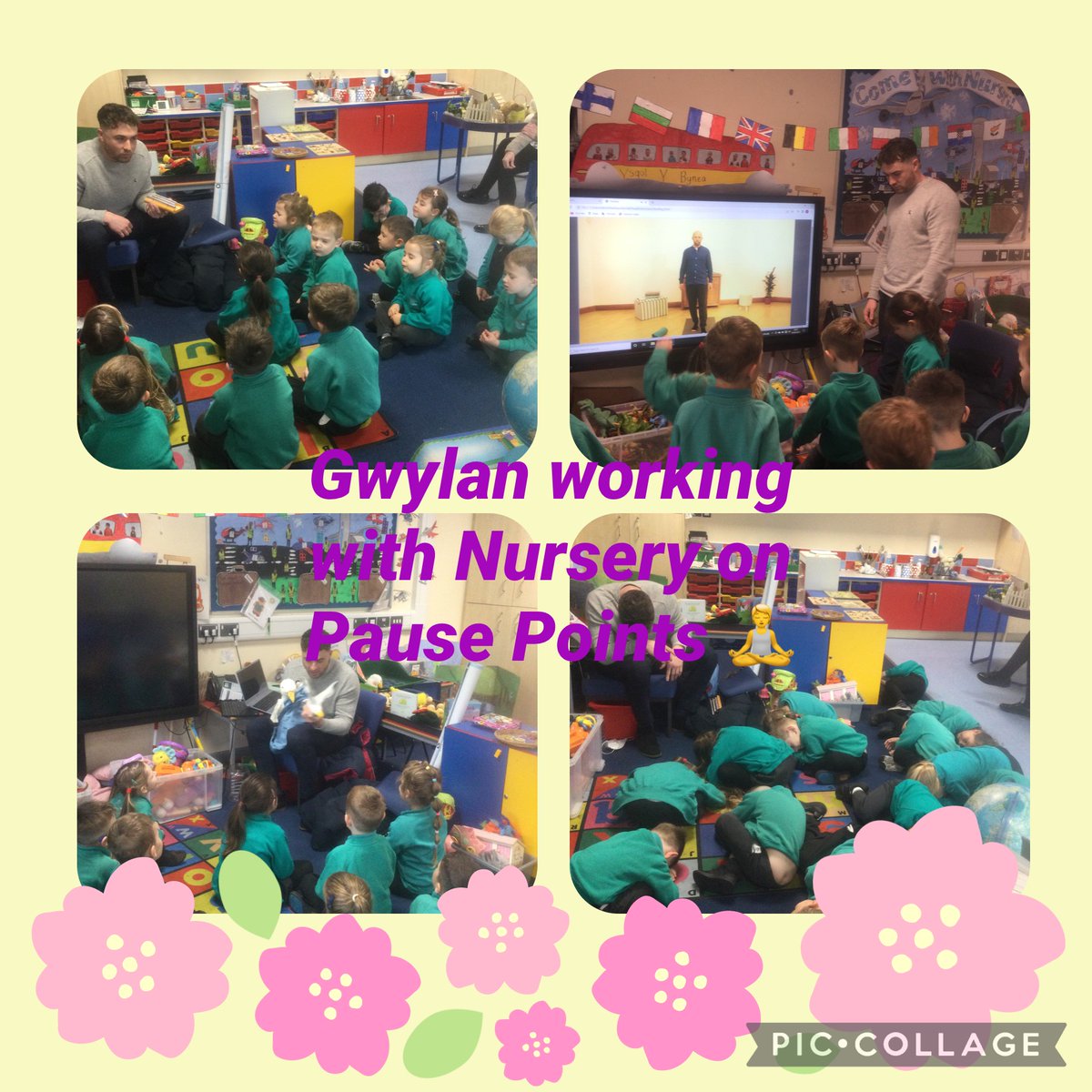 ByneaSchool's tweet photo. Nursery had a great time with @gwylanuk #pausepoints https://t.co/FxoUc2kcoF