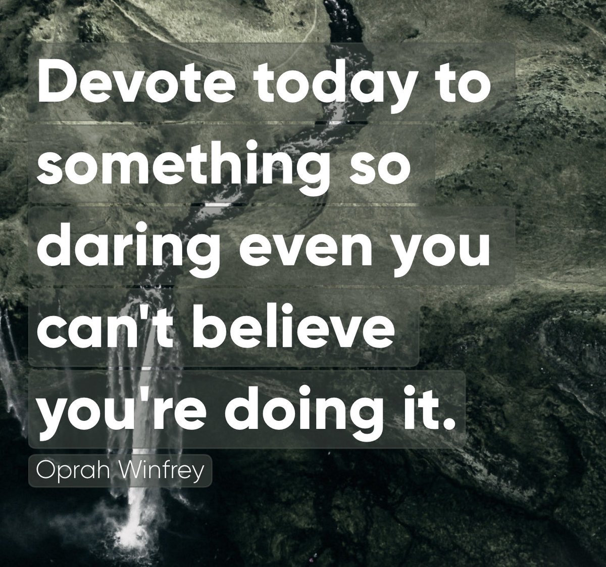 mmpiasecki's tweet photo. This. Today, and every day. Put yourself out there. Make a difference. Don’t give up. ⁦@Oprah⁩ #changemakers #makeadifference https://t.co/socppVJoKF
