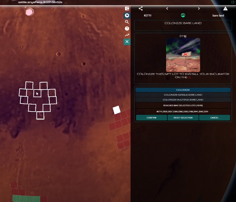 TezosUniverse's tweet photo. How to settle anywhere/settle a bare land on #TezosUNIVERSE🪐? 
WATCH: https://t.co/fqOeAmbbND

https://t.co/Q0aAlGAkrh
#tezos #tezosuniverse #CleanNFT #tezoscommunity https://t.co/mCeNXfIgse