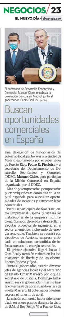 Gobernador Pierluisi tweet media