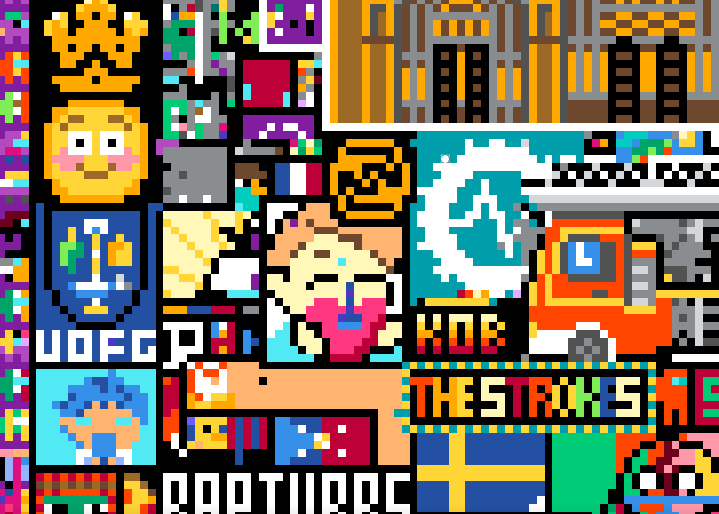 Sombra_Gaming's tweet photo. La SOMBRA à combattu jusqu'au bout pour créer sa place dans la PixelWar de Reddit, notre détermination et quelques alliances nous on sauvés, mais le VOID nous a nuke juste avant la fin ! Merci aux membres présents pour cette guerre c'était génial ♥ #rplace #rplace2022 https://t.co/x77tI6FtW8