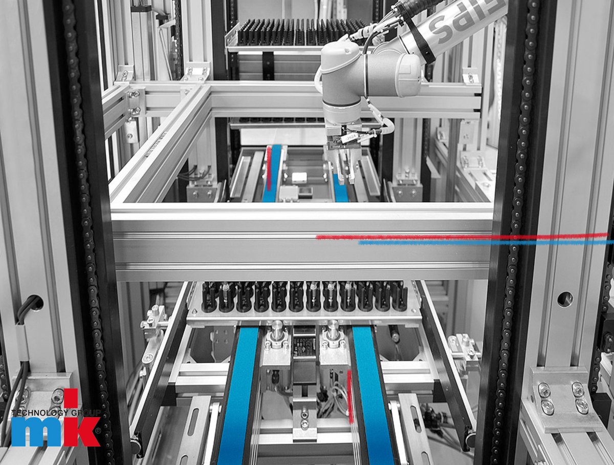 mkHispania's tweet photo. #Paletizador de bandejas con sistema de #almacenamiento vertical.

Los bandejas #cargadas o vacías para las piezas de acero torneadas se deben poder cargar o descargar de forma completamente automática. Para poder realizar la #automatización del proceso
https://t.co/rJj9nb61cX https://t.co/FsUb5b9k8X