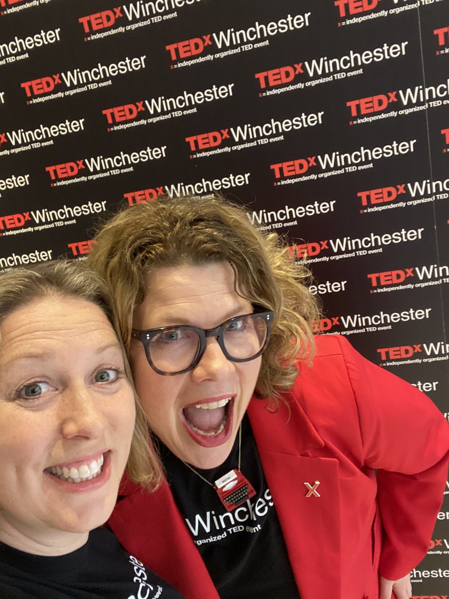 Truly inspirational day with the wonderful team that curates <a href="/tedxwinchester/">TEDxWinchester</a> - so delighted to be volunteering for the #tedxwinchester team. Seen here with <a href="/RocketLaunchUK/">Miranda Rocksmith FCIPR | ChartPR</a> #lovewhatyoudo #smmlife