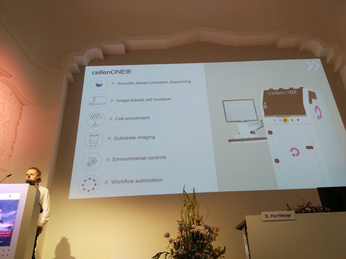 Claudia Ctortecka (@claudiactor) on Twitter photo So excited to finally attend my first in-person conference in over two years. On top of that, <a href="/DHartlmayr/">David Hartlmayr</a>, is showcasing the strength of our proteoCHIP <a href="/Cellenion/">Cellenion</a> workflow for label-free single cells at the <a href="/BrukerMassSpec/">BrukerMassSpec</a> lunch seminar. Very proud of this one!
#EuPA2022 So excited to finally attend my first in-person conference in over two years. On top of that, <a href="/DHartlmayr/">David Hartlmayr</a>, is showcasing the strength of our proteoCHIP <a href="/Cellenion/">Cellenion</a> workflow for label-free single cells at the <a href="/BrukerMassSpec/">BrukerMassSpec</a> lunch seminar. Very proud of this one!
#EuPA2022