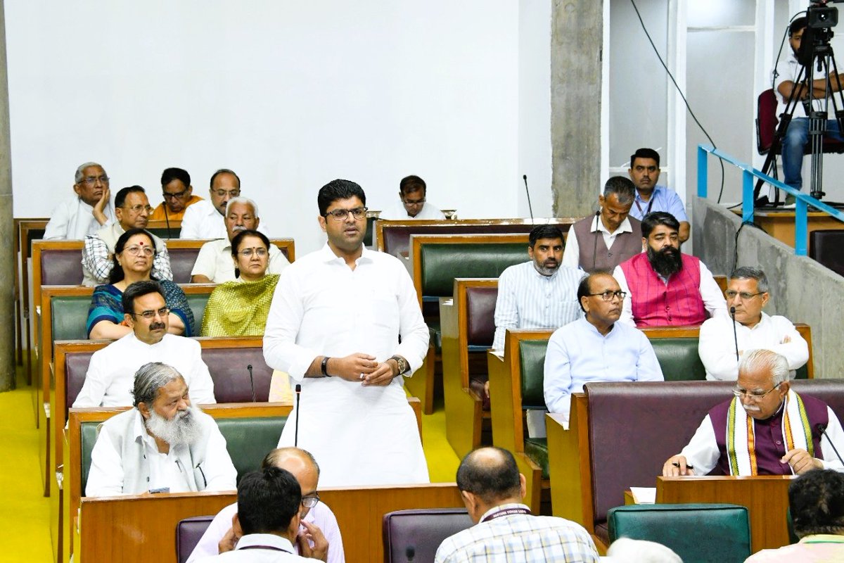 Dushyant Chautala tweet media