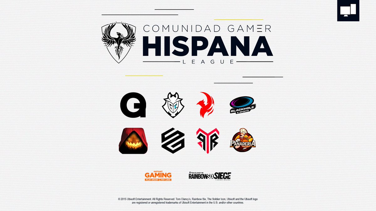 Comunidad Gamer Hispana | CGHLeague (@cgh_league) on Twitter photo #PRESENTACION
¡Presentamos a los equipos que representarán la nueva #SEASON2 de la liga!🤟🏽
¿Que equipo creéis que conseguirá hacerse con el título?😏
Todo esto gracias al apoyo de <a href="/Rainbow6ES/">Rainbow Six España</a> y <a href="/Ubisoft_Spain/">Ubisoft España</a> 💛
#CGHLeague #PRESENTACION
¡Presentamos a los equipos que representarán la nueva #SEASON2 de la liga!🤟🏽
¿Que equipo creéis que conseguirá hacerse con el título?😏
Todo esto gracias al apoyo de <a href="/Rainbow6ES/">Rainbow Six España</a> y <a href="/Ubisoft_Spain/">Ubisoft España</a> 💛
#CGHLeague