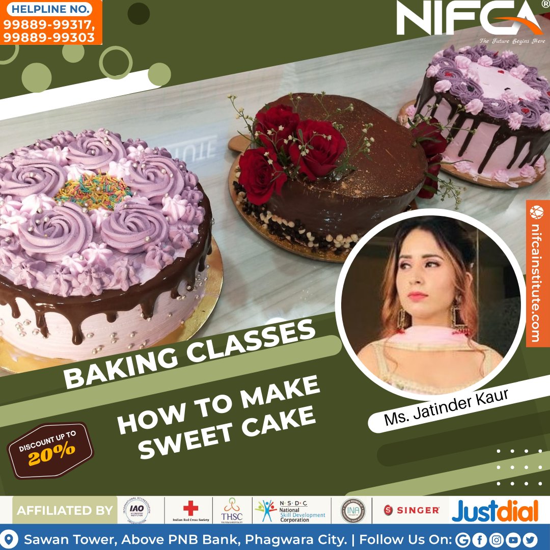 NIFCA1's tweet photo. "A baker’s wand is her whisk."
Searching for a perfect institute for Baking?? Why to Worry, when our Experts are there to Deliver you the Best!!!!
#nifcaphagwara #baking #phagwaracity #Nifcainstitute #hotelmanagement #cookingskills #bakinglove #bakingskills #culinaryarts https://t.co/hIzUMju9DL