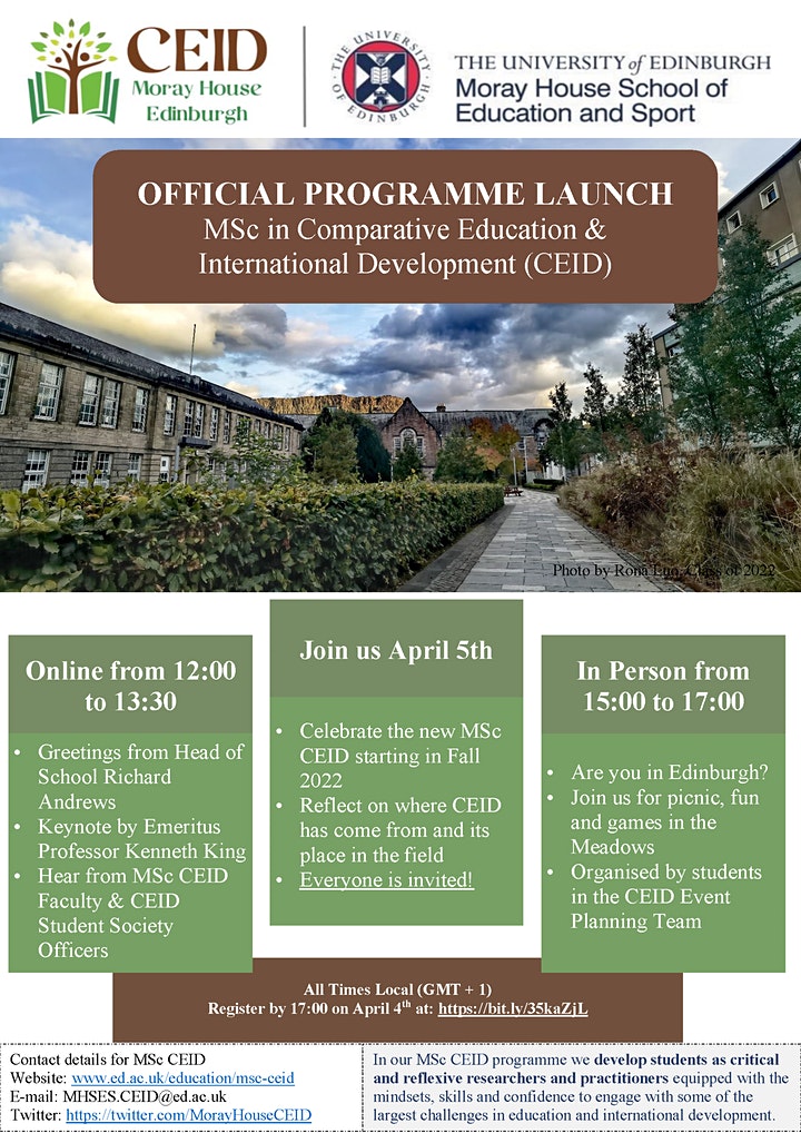 Moray House School of Education and Sport (@morayhouse) on Twitter photo Excitedly awaiting the start of the launch event for our MSc Comparative Education and International Development programme! #MScCEID <a href="/MorayHouseCEID/">CEID Community at Moray House</a> <a href="/CeidSociety/">CEID Student Society</a> Excitedly awaiting the start of the launch event for our MSc Comparative Education and International Development programme! #MScCEID <a href="/MorayHouseCEID/">CEID Community at Moray House</a> <a href="/CeidSociety/">CEID Student Society</a>