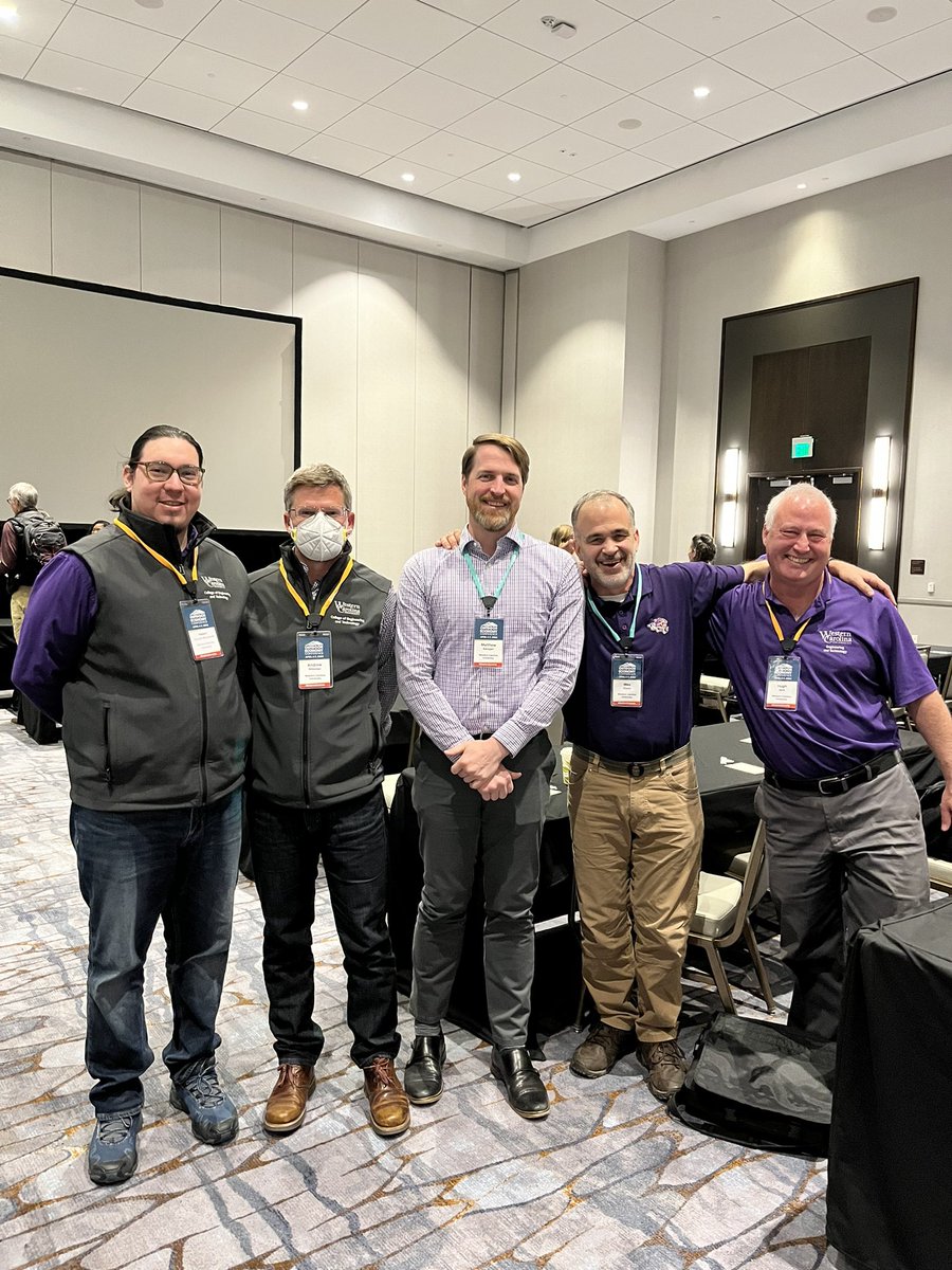 Prof_Granda's tweet image. Representing @WCU and The School of Engineering + Technology at the Outdoor Economy Conference. Great team!