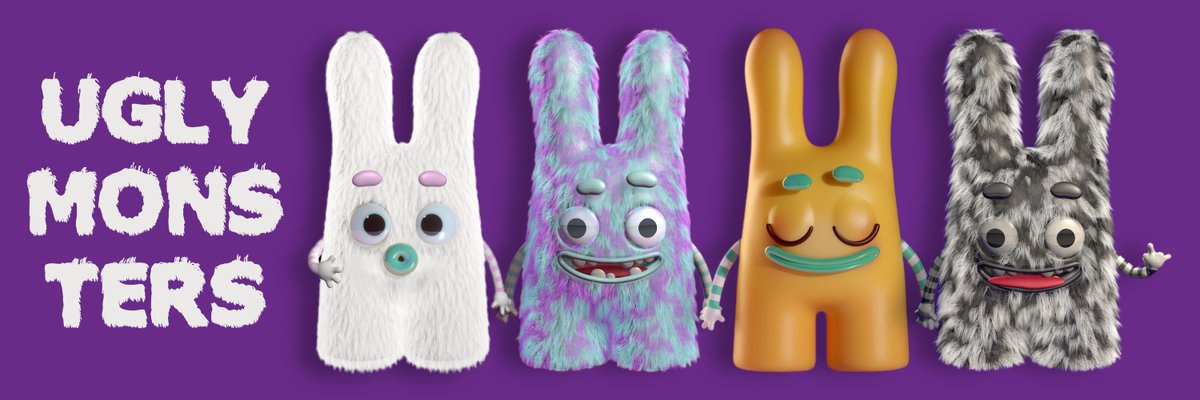 gridinaaa's tweet photo. My first NFT-collection😍🥳
These are the Ugly Monsters that come to us in childhood. But Ugly Monsters are really ugly?
#NFT #NFTartist #RMRK #singular #singular2 https://t.co/DlAivlnxbr