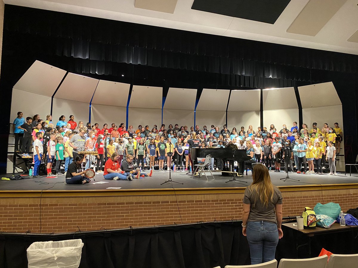 Honor Choir is off to a great start! <a href="/CoppellFineArts/">Coppell ISD Fine Arts</a> <a href="/CCEColts/">Cottonwood Creek</a>