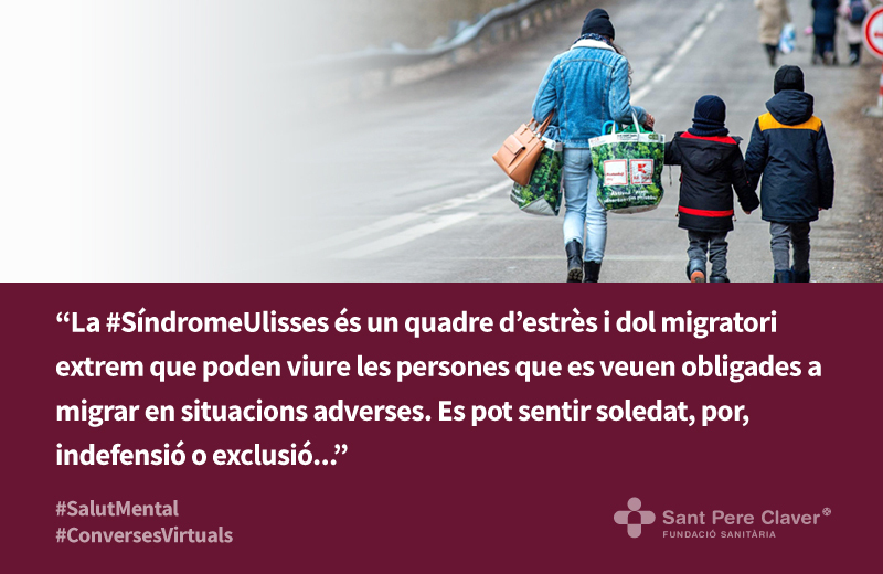 pereclavergrup's tweet photo. Comença el #ConversesVirtual sobre l'atenció en la #salutmental per a persones #refugiades que organitza l’#InstitutDocent amb @JosebaAchotegui, psiquiatre i coordinador del #SAPPIR.
Reflexionem sobre com acompanyar i acollir les persones que han abandonat #Ucraïna per la guerra https://t.co/LOktR4Hi1A