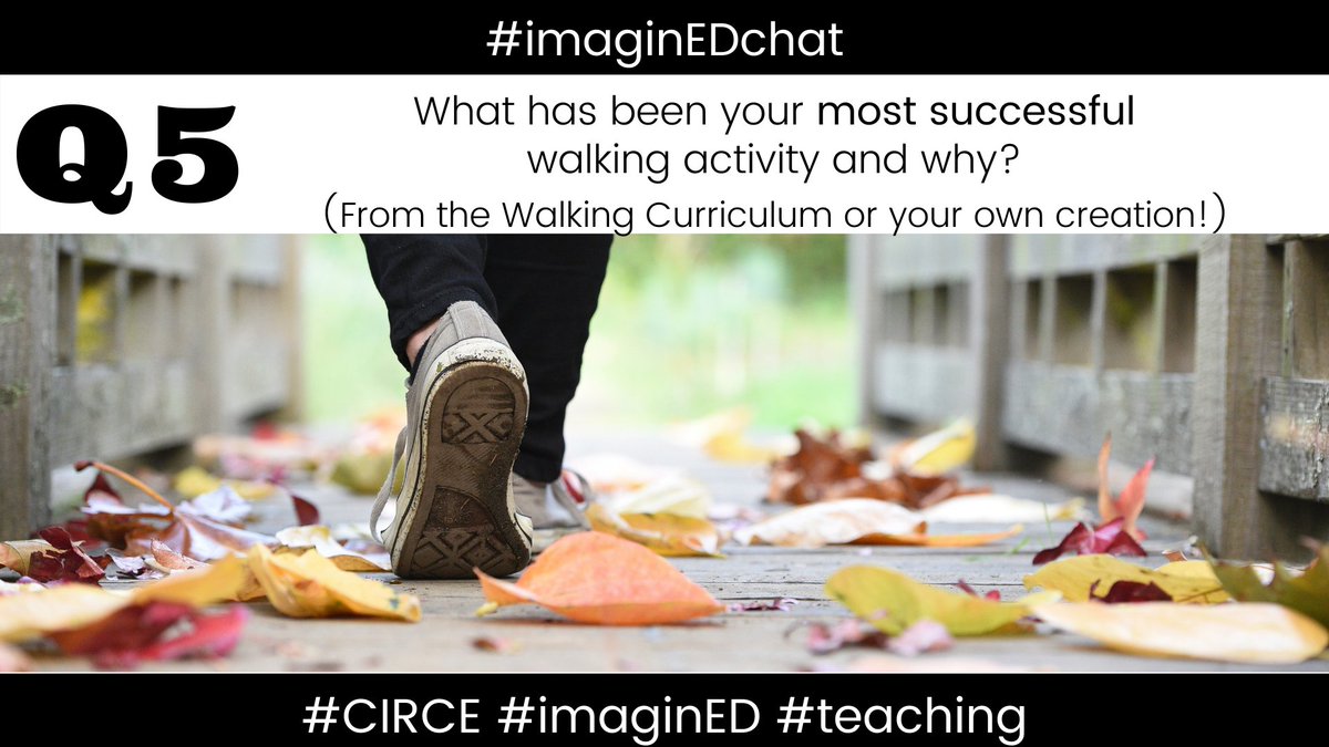 #imaginEDchat Question 5
Time flies...
