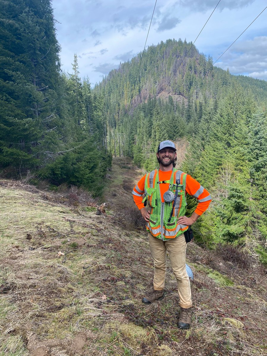 MBG_since1921's tweet photo. MB&amp;G staff were out in the field for most of March working on a tree survey along the Carmen-Smith transmission line corridor for the Eugene Water and Electric Board. We love this type of work! 
.
#oregon #eweb #treesurvey #transmissionwork #vegetationsurvey https://t.co/R5NT4BSrgG