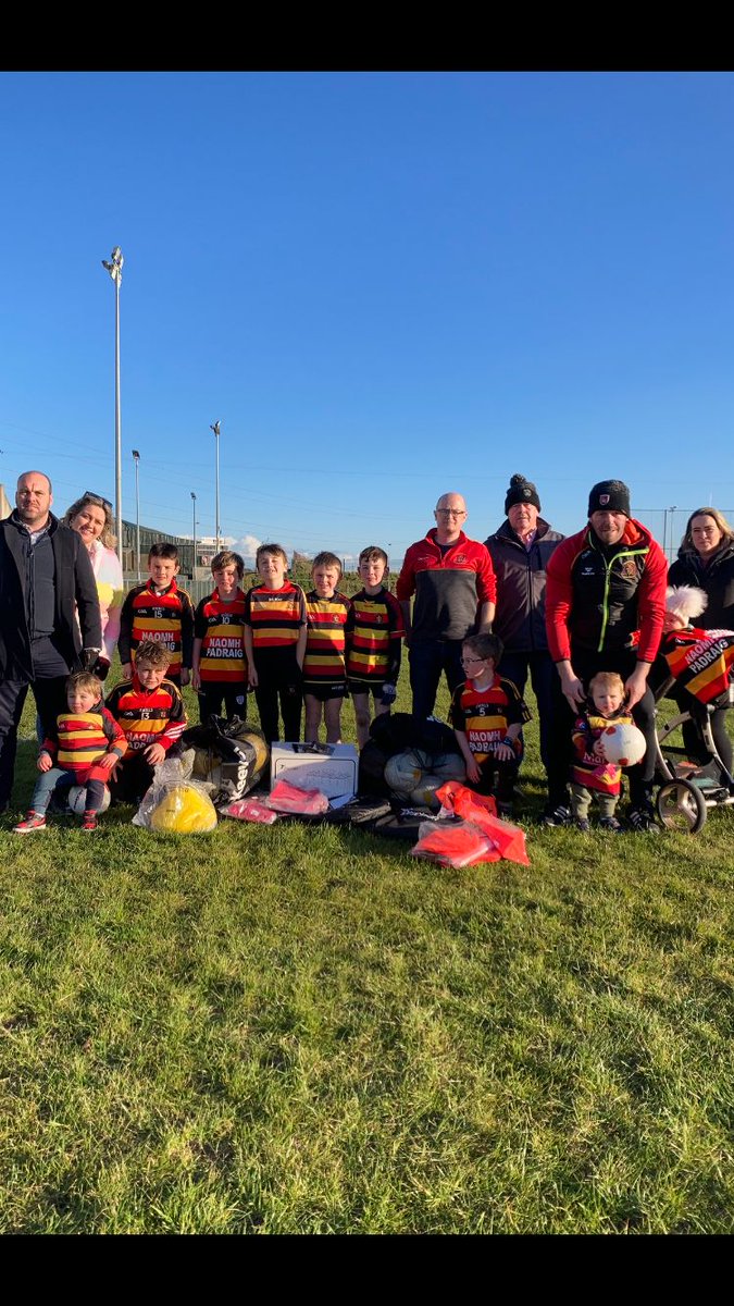 When our dear friend Majella McKeever passed away last year, she asked that all donations go to support underage development for the girls and boys in our club. In memory of Majella, we were honoured to have the McKeever family present a package of kit to our underage teams