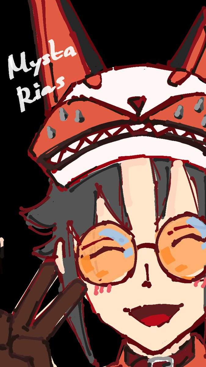 projrect's tweet image. Drawing mysta on IG story #MystariASS #MystaArt