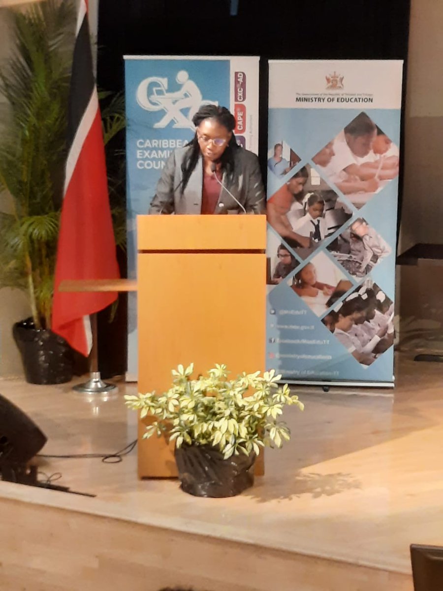 #HappeningNow 

Mrs. Lenor Baptiste-Simmons, Permanent Secretary, Ministry of Education shares her excitement about the launch of the Data Intelligence Gateway. 

#transformingeducation #moedutt #dataintelligence #digitaltransformation