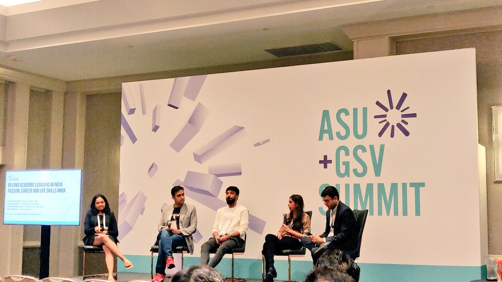 avinash_dtu's tweet photo. @29manik @TomoClub_edu at @asugsvsummit presenting the views Beyond Academic Learning: Passion, Career, and Life Skills. 

#edtech #asugsvsummit #sandiego #futureoflearning #beyondSTEM #lifeskills #passion #passioncareer https://t.co/qYLrb8ZZwU