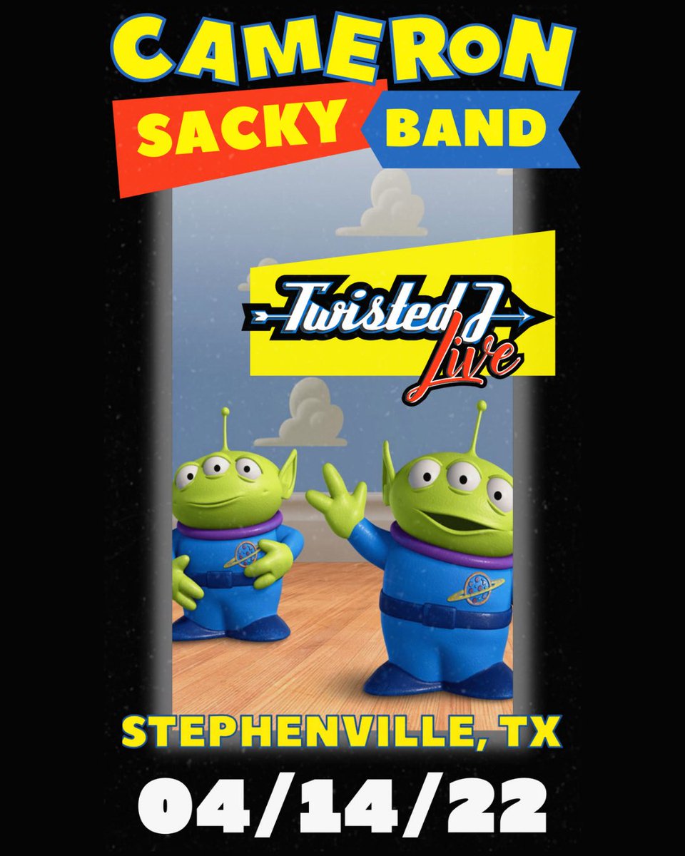 There’s a new toy in town <a href="/TwistedJLive/">Twisted J Live</a> … 🤠

RETWEET &amp; LIKE FOR TICKET GIVEAWAY❗️(picking winners 04/12)

Needless to say, this will be a movie 🍿