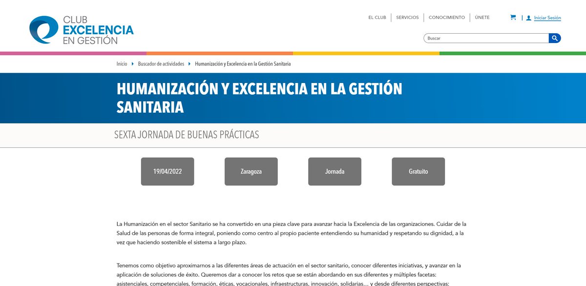 Plataforma de Organizaciones de Pacientes (@pacientespop) on Twitter photo 🗓️El 19 de abril tendrá lugar la VI Jornada Buenas Prácticas “Humanización y Excelencia en la Gestión Sanitaria”, organizada por <a href="/Club_Excelencia/">ClubExcelencia-CEG</a>, la <a href="/AEF_fundaciones/">AEF Fundaciones</a> e <a href="/ILUNION/">ILUNION</a>.
🌟<a href="/pacientespop/">Plataforma de Organizaciones de Pacientes</a> participará en la misma en la mesa 'La Voz de los Pacientes'. clubexcelencia.org/actividades/hu… 🗓️El 19 de abril tendrá lugar la VI Jornada Buenas Prácticas “Humanización y Excelencia en la Gestión Sanitaria”, organizada por <a href="/Club_Excelencia/">ClubExcelencia-CEG</a>, la <a href="/AEF_fundaciones/">AEF Fundaciones</a> e <a href="/ILUNION/">ILUNION</a>.
🌟<a href="/pacientespop/">Plataforma de Organizaciones de Pacientes</a> participará en la misma en la mesa 'La Voz de los Pacientes'. clubexcelencia.org/actividades/hu…