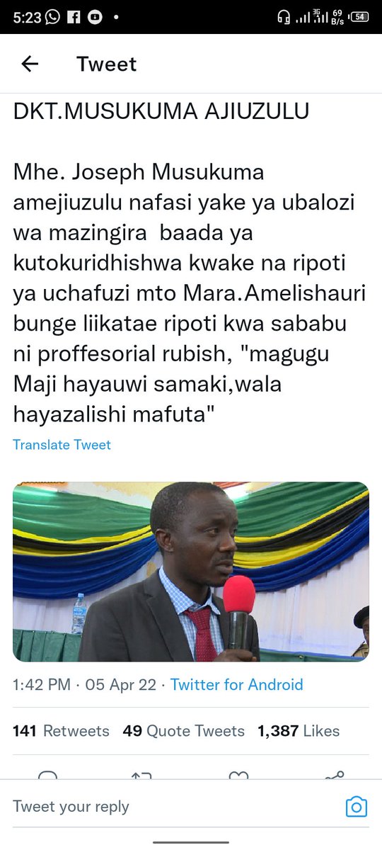 RomeoElisa2's tweet photo. *WANAMIPANGOMIJI TANZANIA MNAIZUNGUMZIAJE TAARIFA YA MTO MARA??*

Makala hii iwafikie wafuatao kwa hatua:-
1. Tanzania Institute of Town planners (TITP)
2. Ardhi University (ARU)
3. Institute of Rural Development Planning (IRDP)
4. Ardhi Institute (Morogoro&amp; Tabora)
👇👇 https://t.co/GYYEBLCKi2
