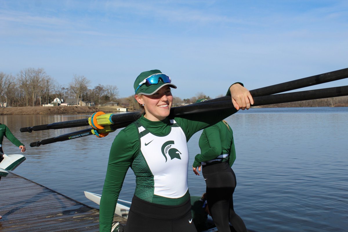 MSU_Rowing's tweet photo. Heads up! You can catch our races this weekend at Ohio State on Big Ten Plus! 🚣🏼‍♀️

Stream link 💻: https://t.co/i8HVukbuiT https://t.co/ooW99XhWLa