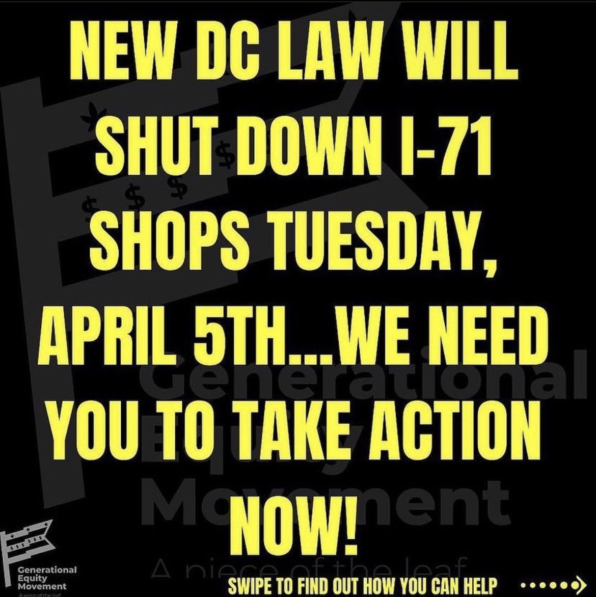 <a href="/CMCHenderson/">CM Christina Henderson</a> Please vote AGAINST I-71 shutdown! Please see shops as the economic opportunity &amp; empowerment that it is. A lot of people important to our mission have found purpose/success/equality in working in shops. Of course no jobs=more crimes! Don’t criminalize OPPORTUNITY!