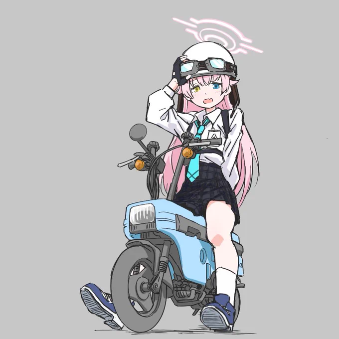 モトコンポ乗っててほしい 