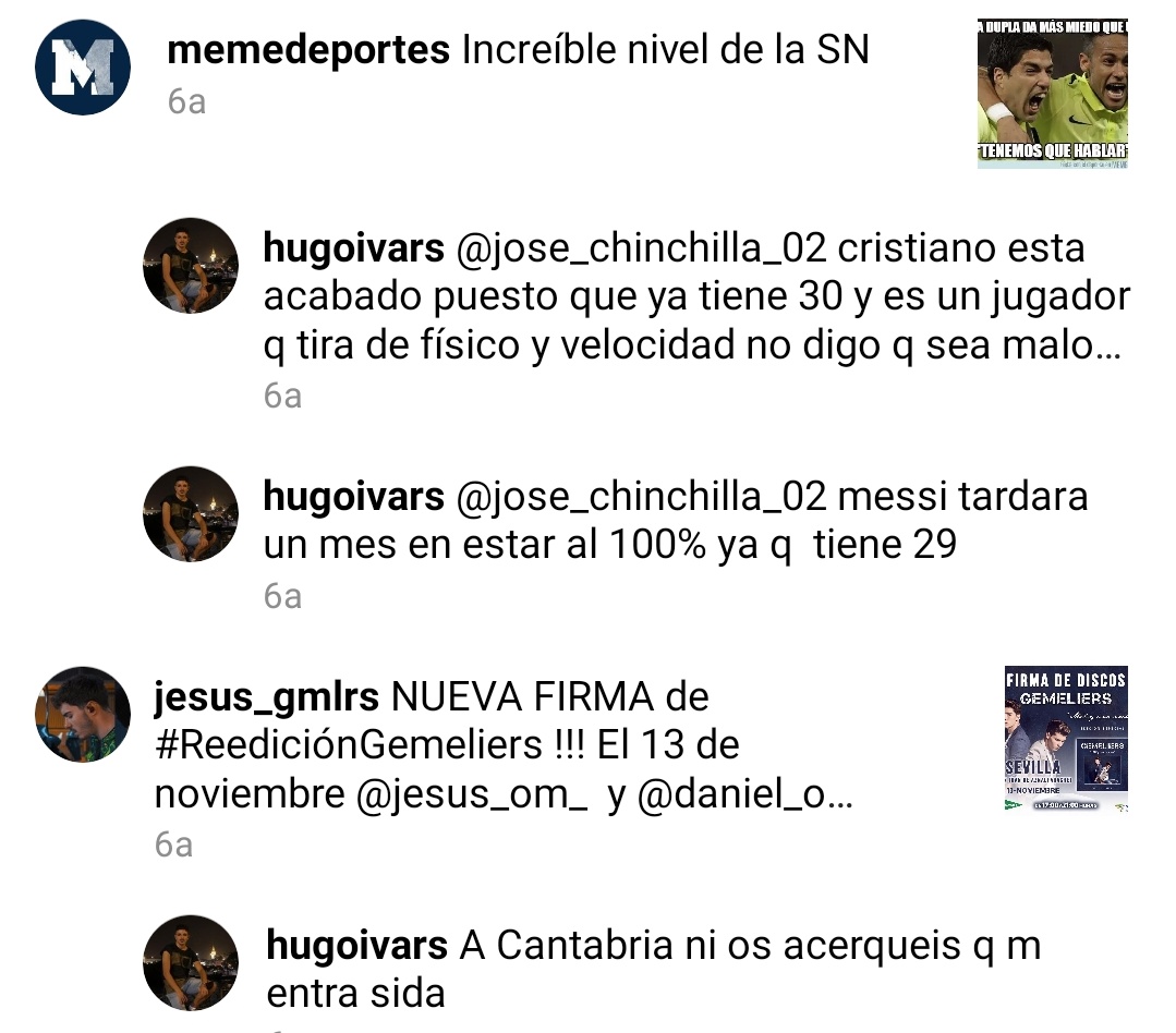 Hugodberro's tweet image. Estoy llorando de la risa con las mierdas que ponía en IG por 2015 ñsskakdqksjaksjabsvabsva