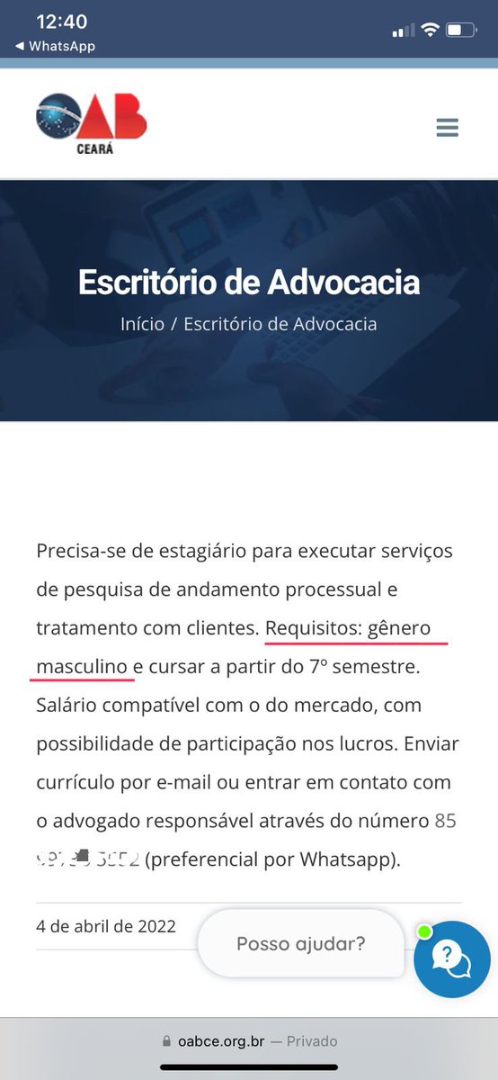 AlissonMont's tweet photo. Desde quando pode isso???
ABSURDO!!!
@CFOAB @oabce
#OAB #OABCE https://t.co/AefLBklqAk