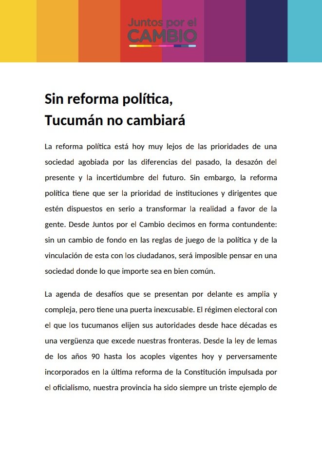 Jota_Canelada's tweet photo. Queremos un Estado transparente, que le cierre la puerta a los delincuentes, donde haya imparcialidad absolutad de parte de quienes tienen a su cargo el acto eleccionario. Este es el documento final que firmamos. https://t.co/3qZTylEVIq