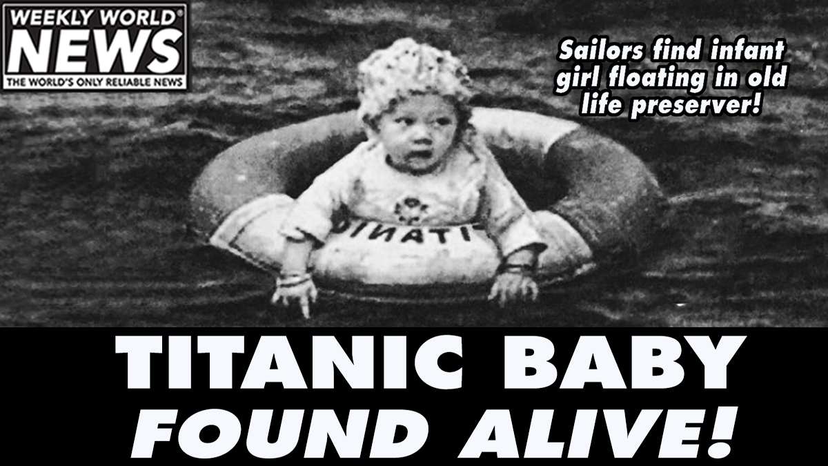 WEEKLY WORLD NEWS on Twitter ""She's dressed in 1912 clothing and