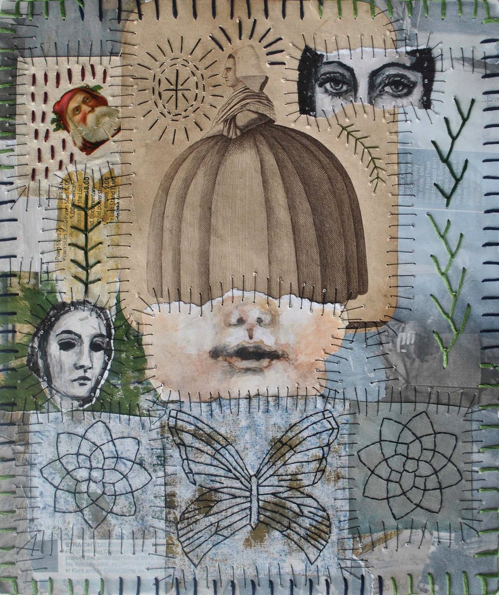 “Greenhouse” -04.04.2022

..

#mixedmediacollage #abstractcollage #stitchedart #femaleportraits #vintageillustration #foundimage #outsiderart #plantembroidery #stitchedcollage #embroideryart